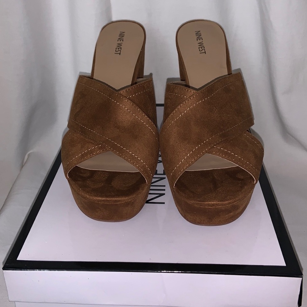 Brand New Nine West Clogs, 5” heel, Size 11